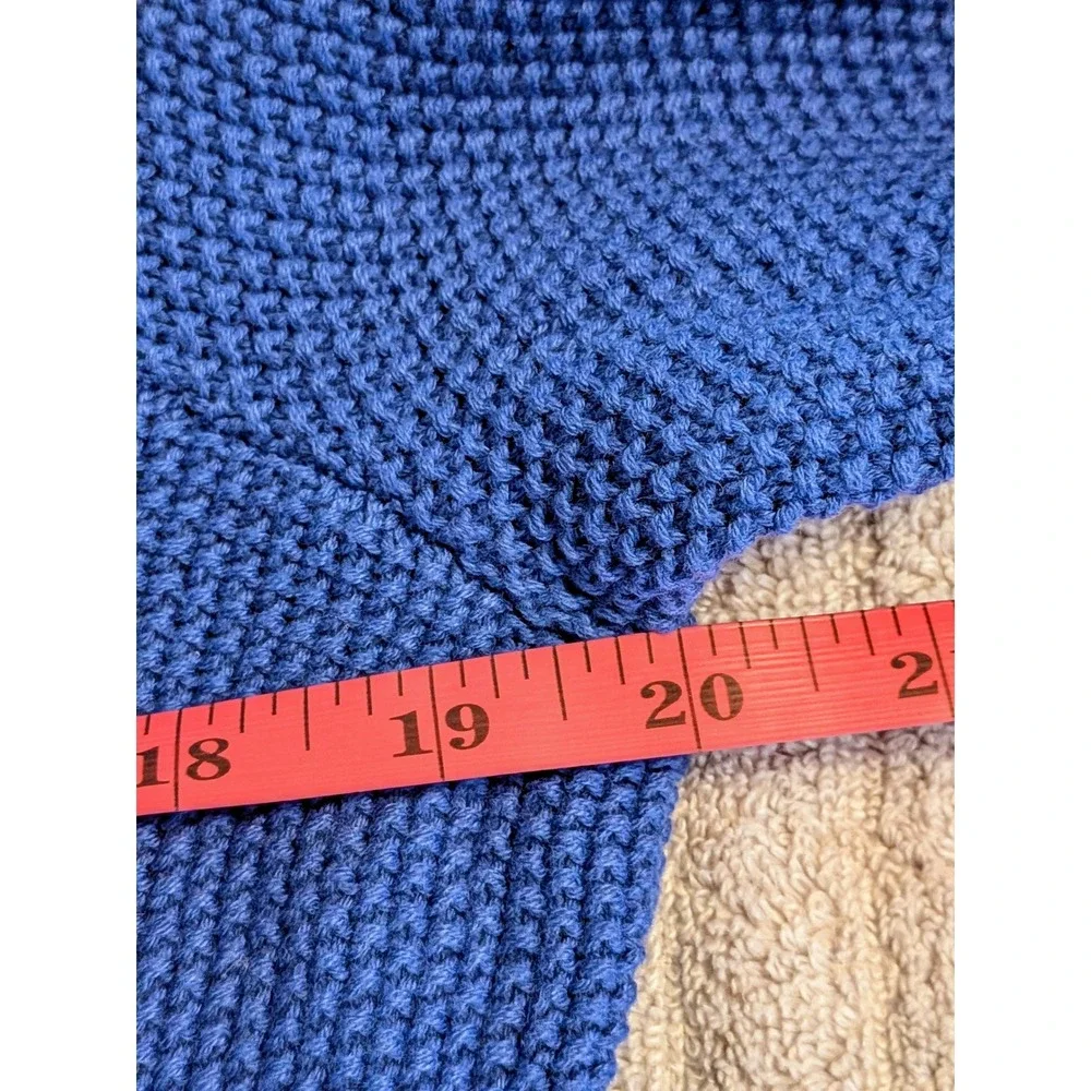 Kate & Mallory Blue Pearl Embellished Knit Cardigan Tank‎ Set Size S NWOT